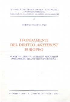 I Fondamenti del diritto antitrust - copertina